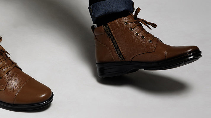 How Celebrities Style Leather Boots