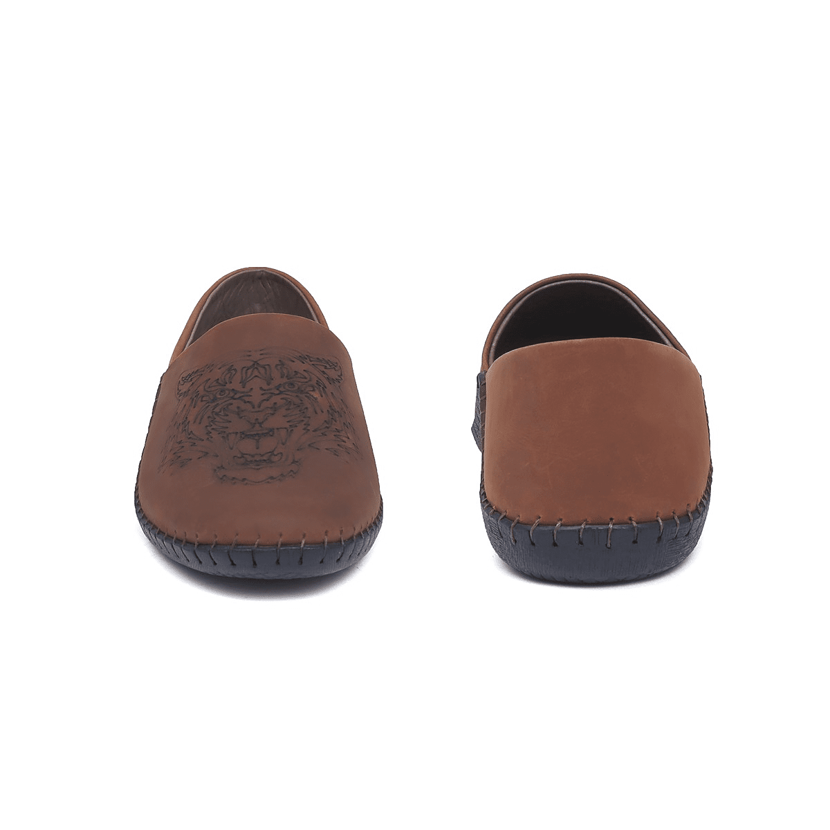 Lion Laser print Slip Ons OP-29_2