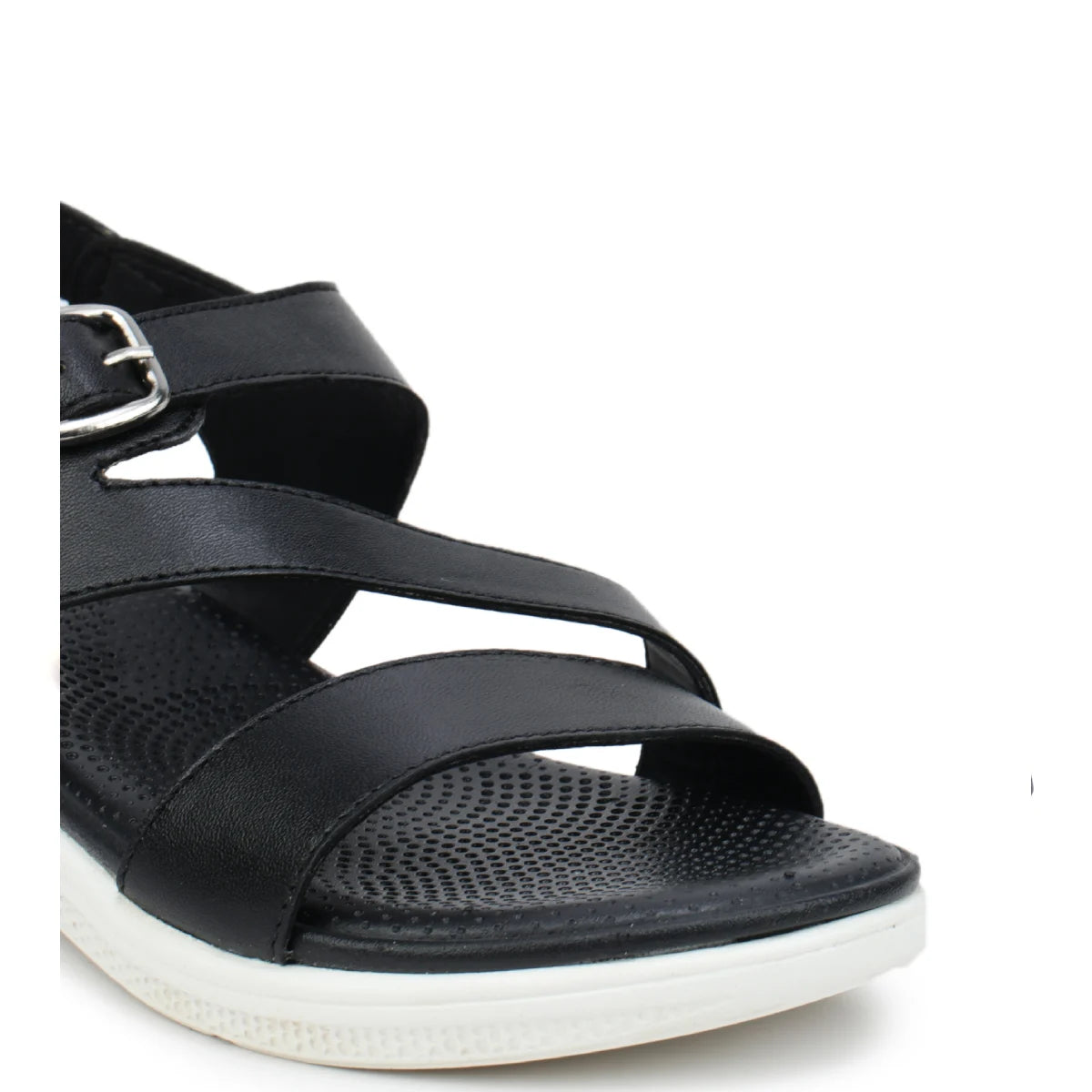 Women’s Leather Sandals 7575 – Classic Design with Buckle & Chunky Sole - Zoom Shoes India