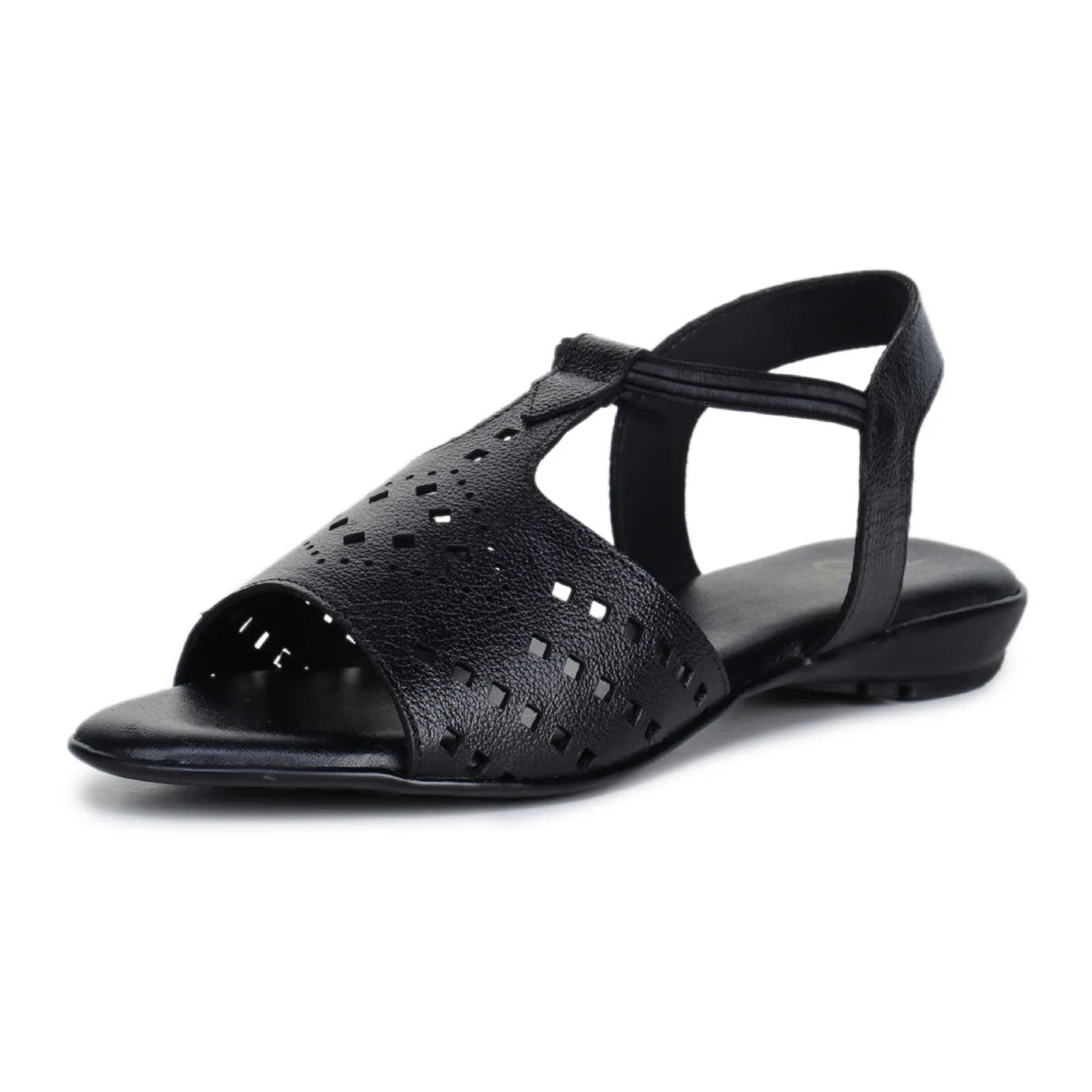 Leather Sandals For Women L 648 – Thong Style with Brogue Detailing - Zoom Shoes India