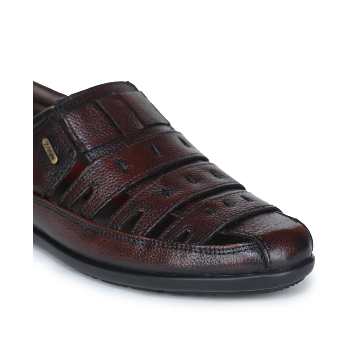 Casual Leather Sandals for Men 9217 | Office Sandals - Zoom Shoes India