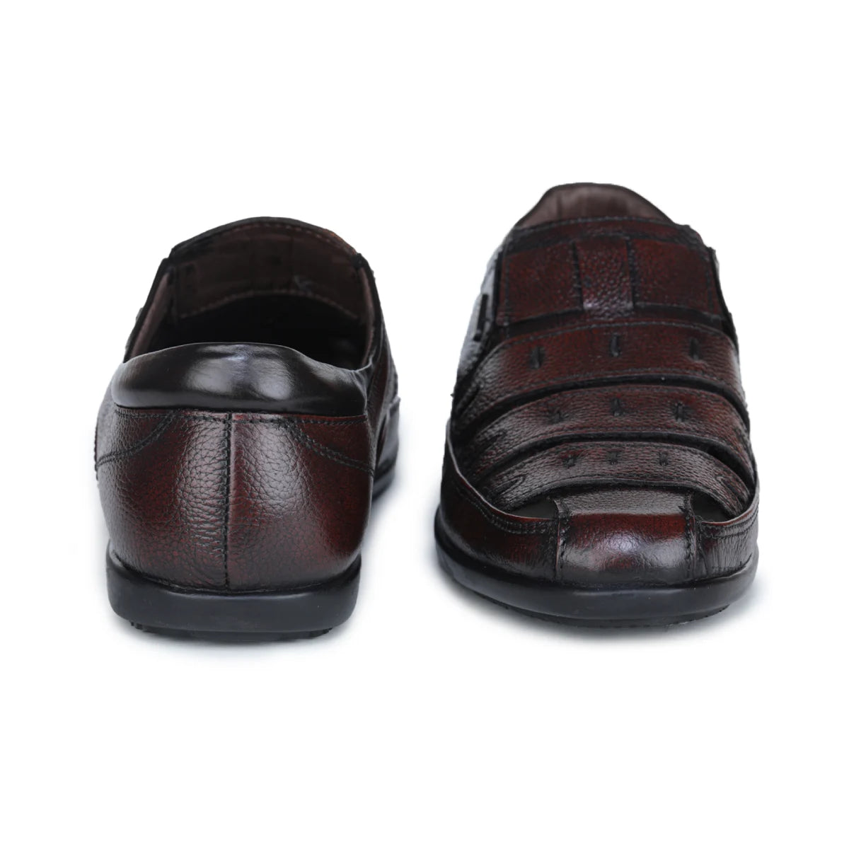 Casual Leather Sandals for Men 9217 | Office Sandals - Zoom Shoes India