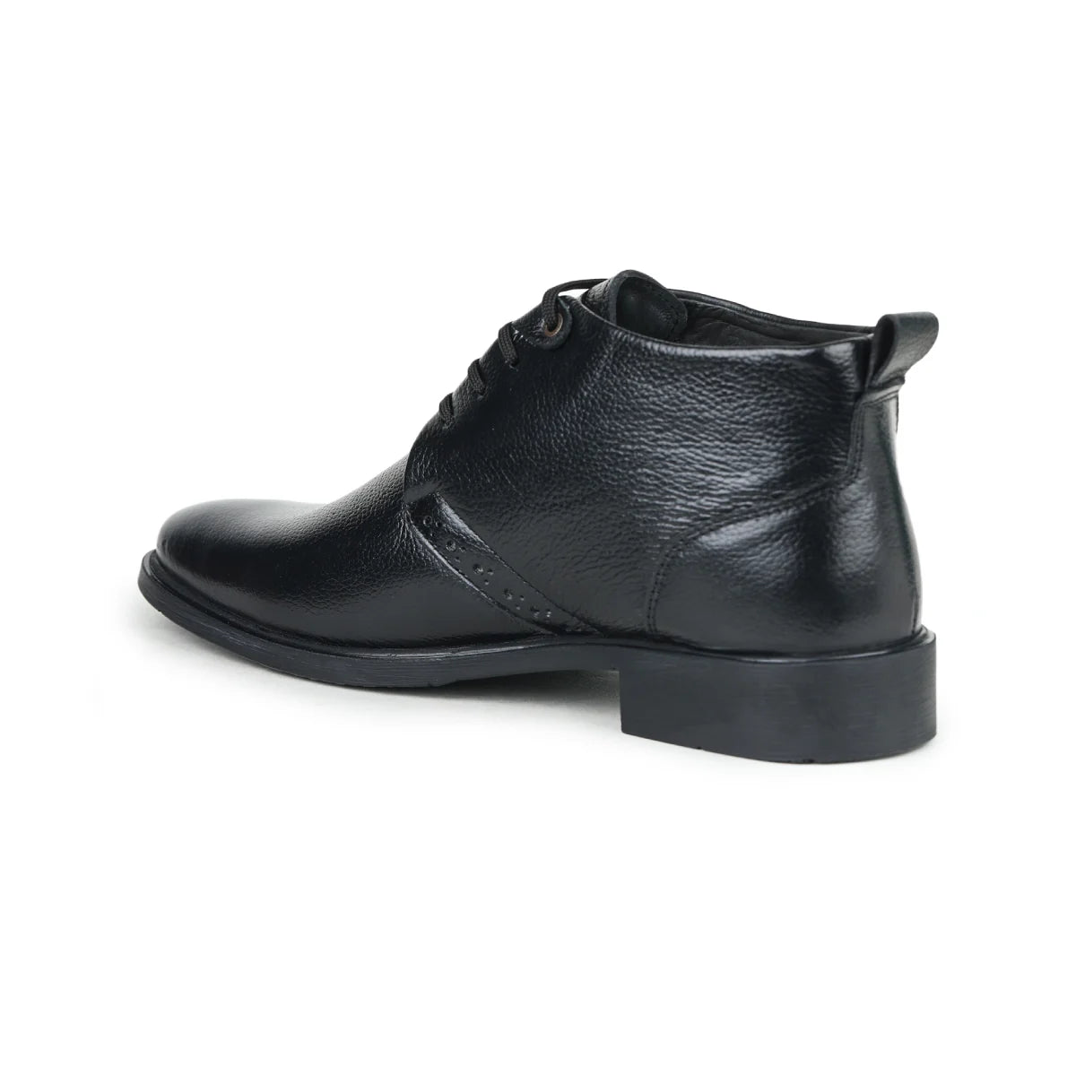 Leather Chukka Boots B 091 | Lace-Up High Ankle Shoes - Zoom Shoes India