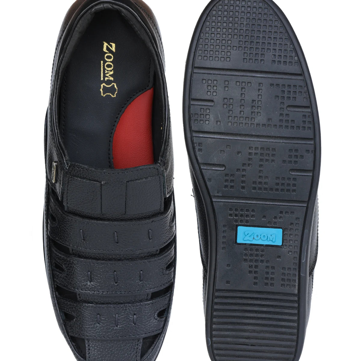 Casual Leather Sandals for Men 9217 | Office Sandals - Zoom Shoes India