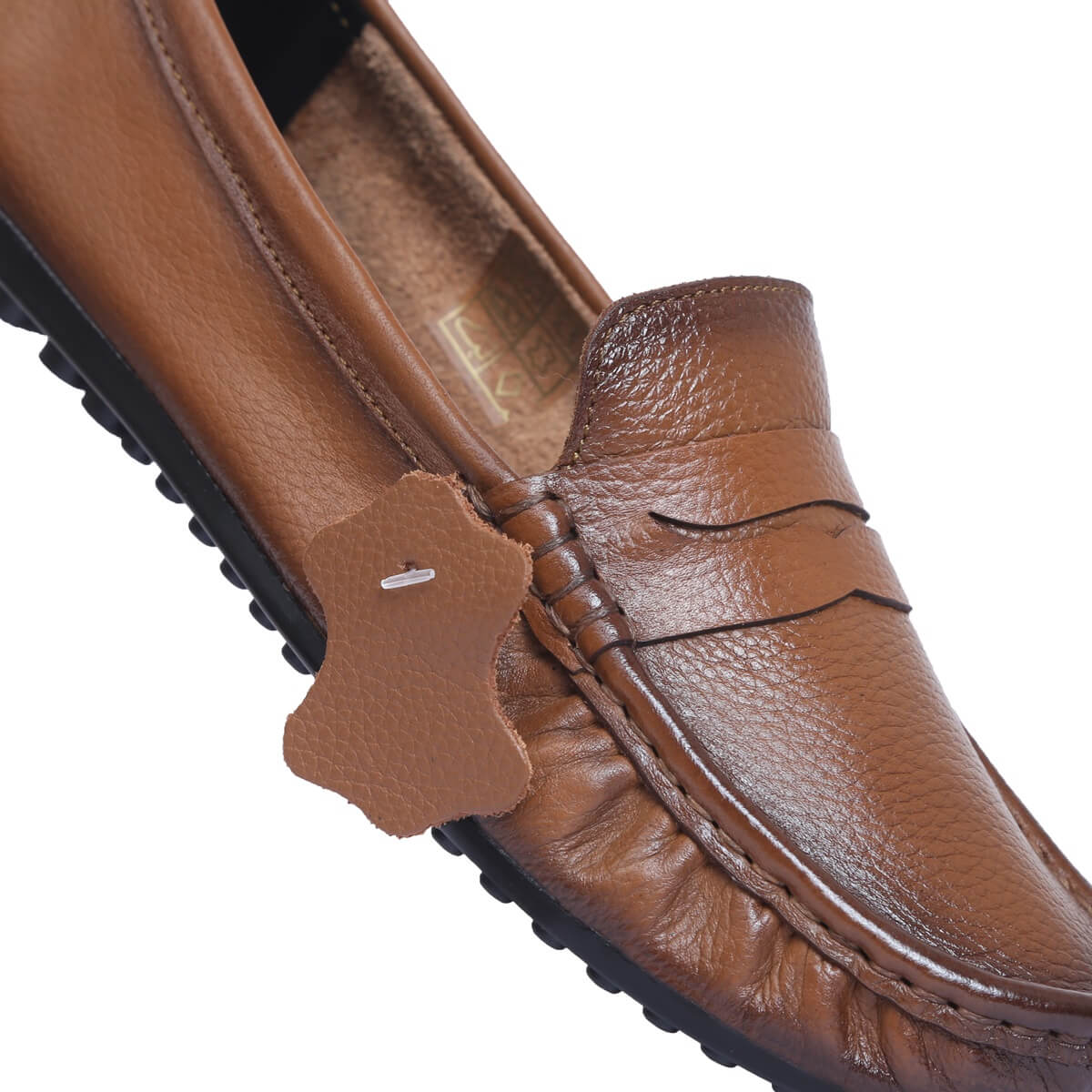 Matty Leather Loafers for Women_beige