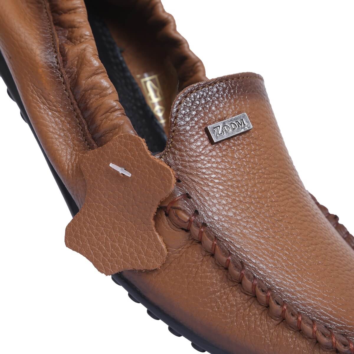 elastic loafer shoes for women_beige3