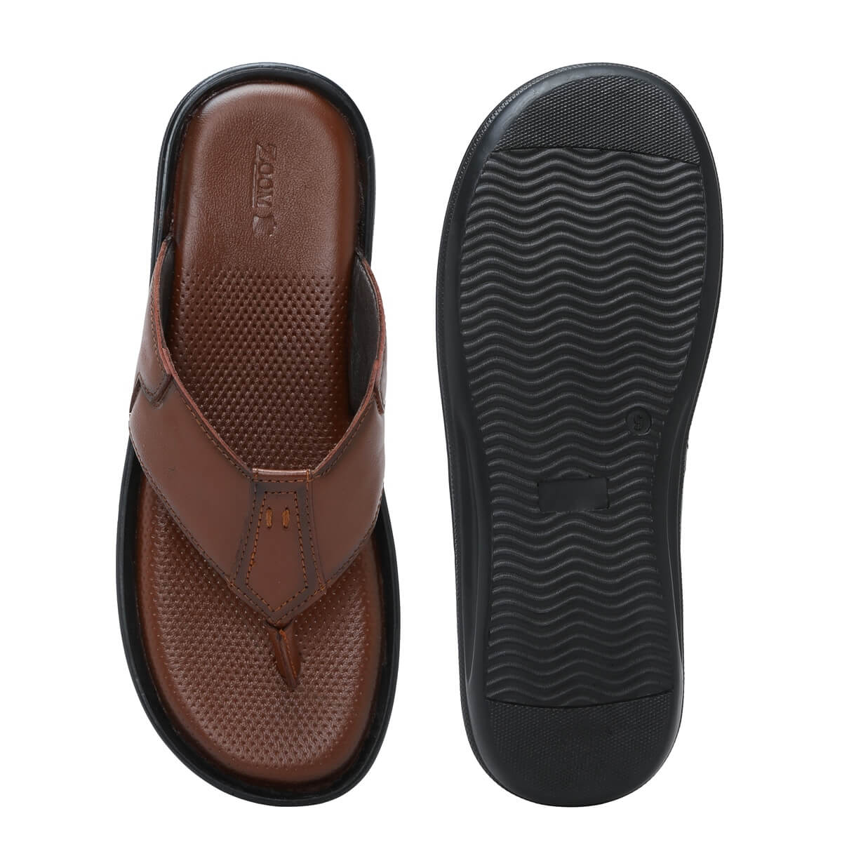 Leather Slippers for men_tan5