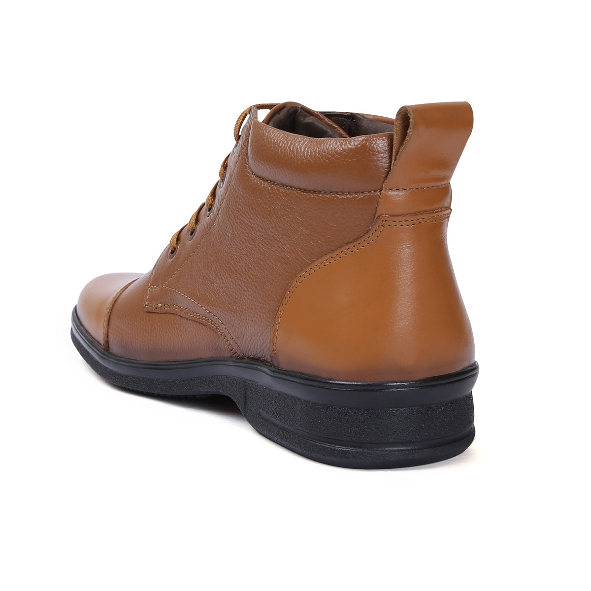 High Ankle Leather Boots D – 041_tan3