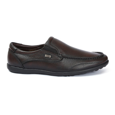 Casual Slip On Shoes D-1340_brown2