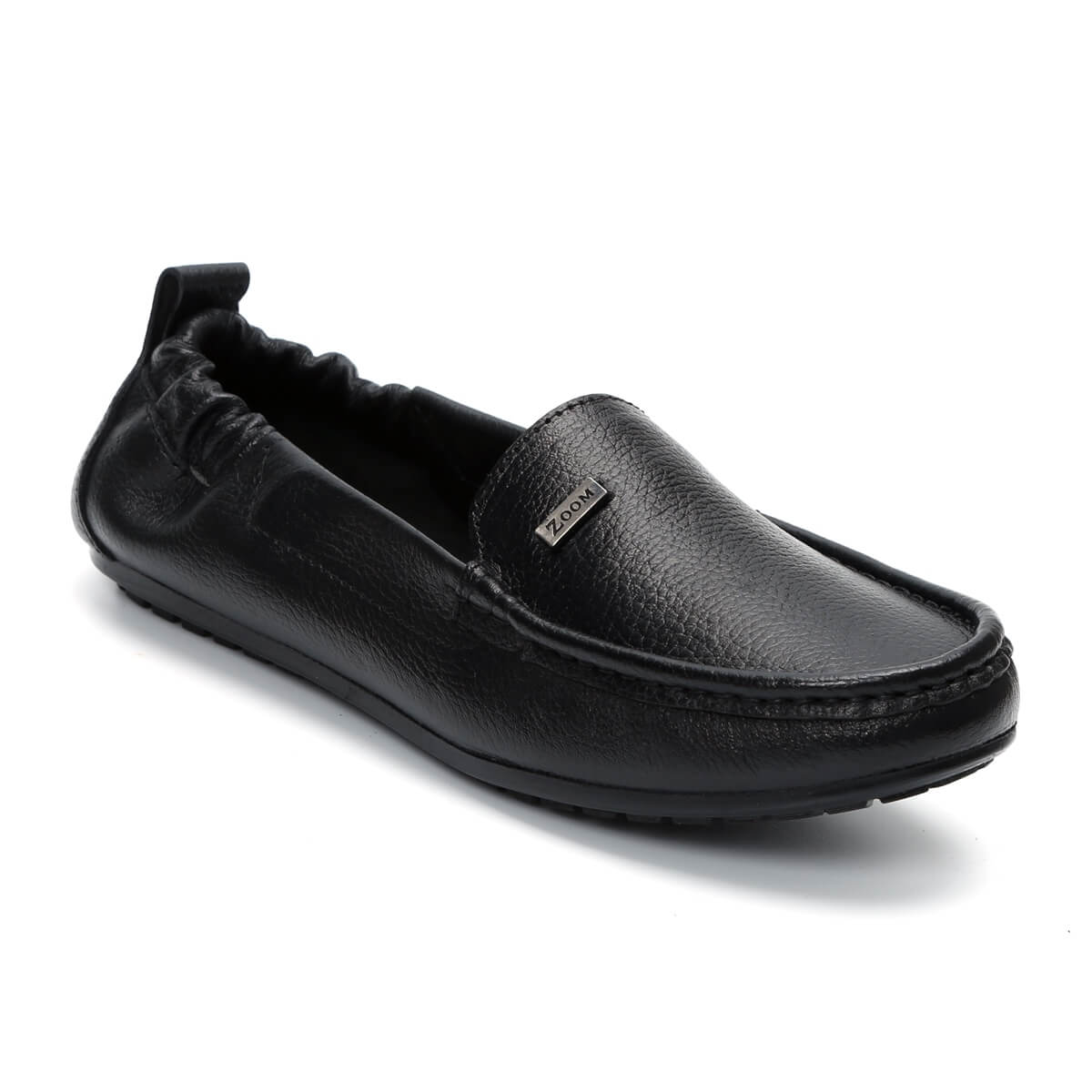 Casual Loafers with Elastic Collar for Women Fanta UK Black