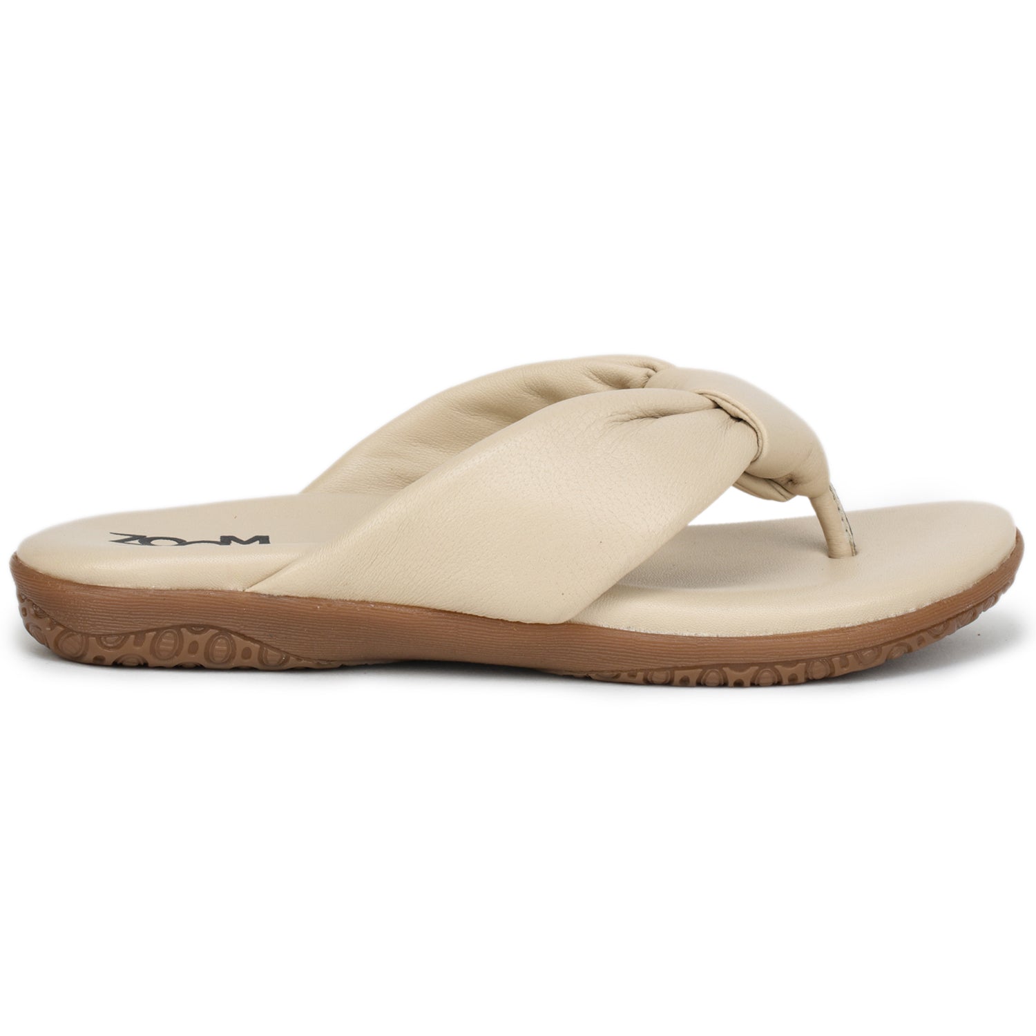 Women’s Genuine Leather Low Ankle Casual Slip-On Knot Slippers - L132
