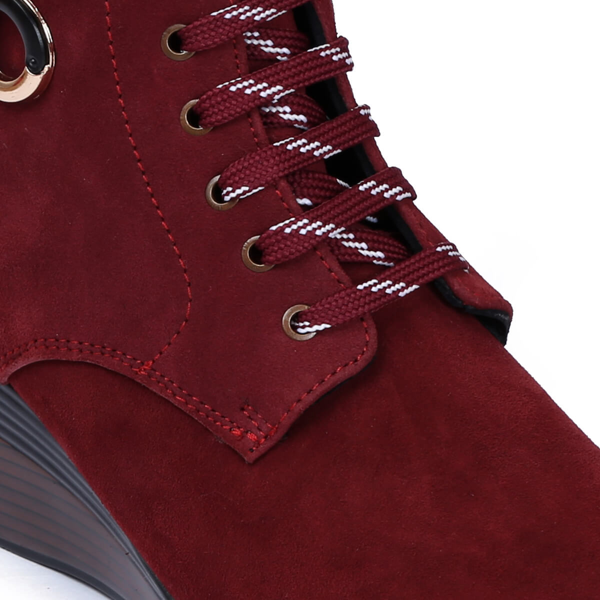 Suede Ankle Boots L-71_2