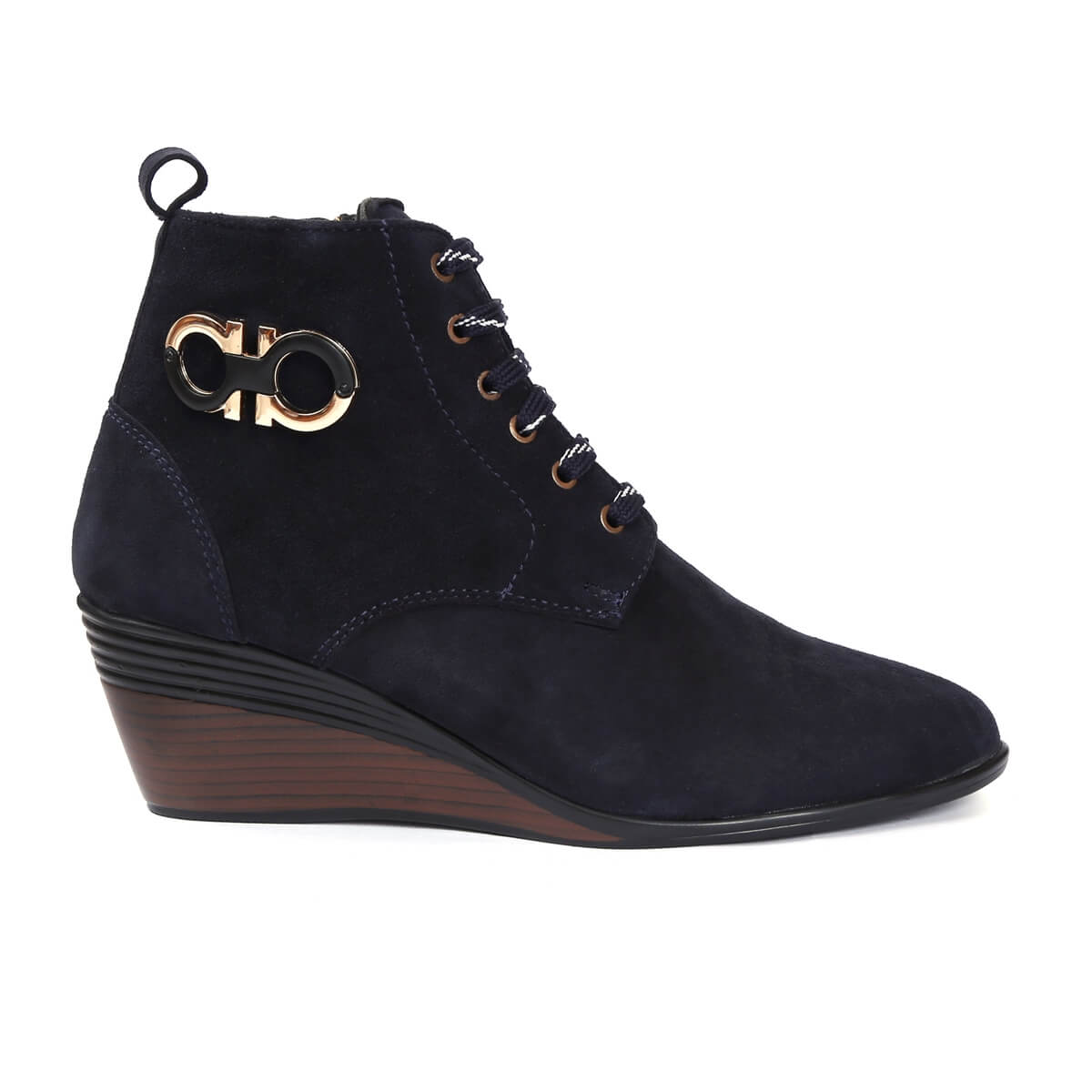 Suede Ankle Boots L-71_8