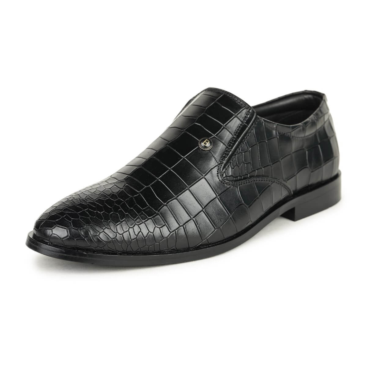 black crocodile print loafers_5