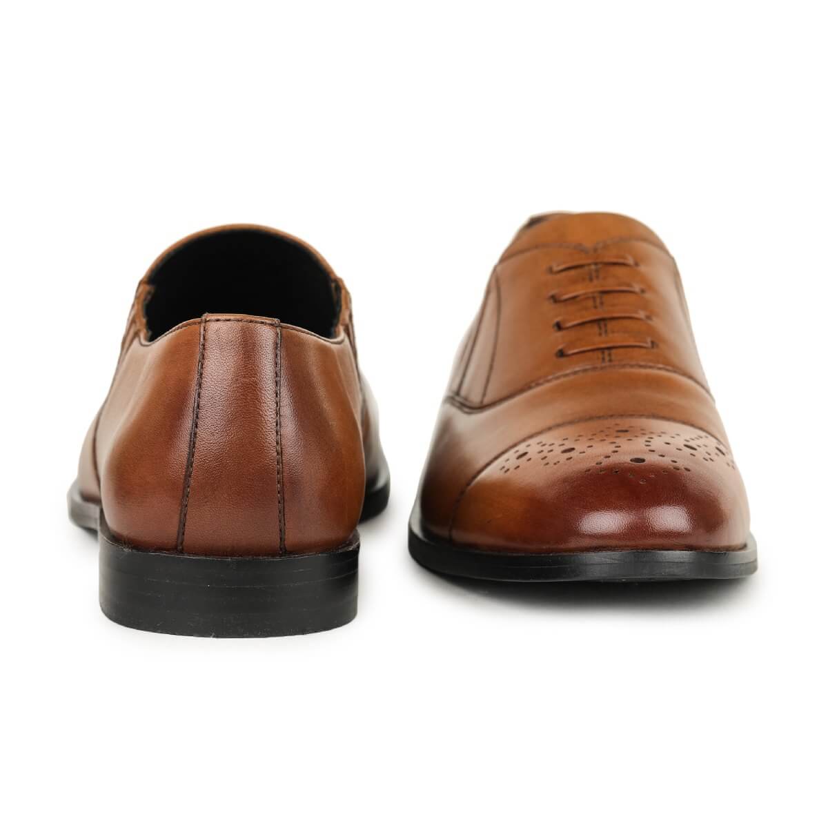 brogue shoes formal tan2