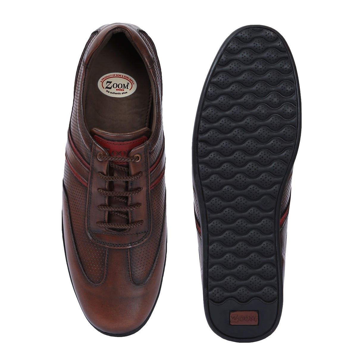 mens lace up shoes S-1371_brown4