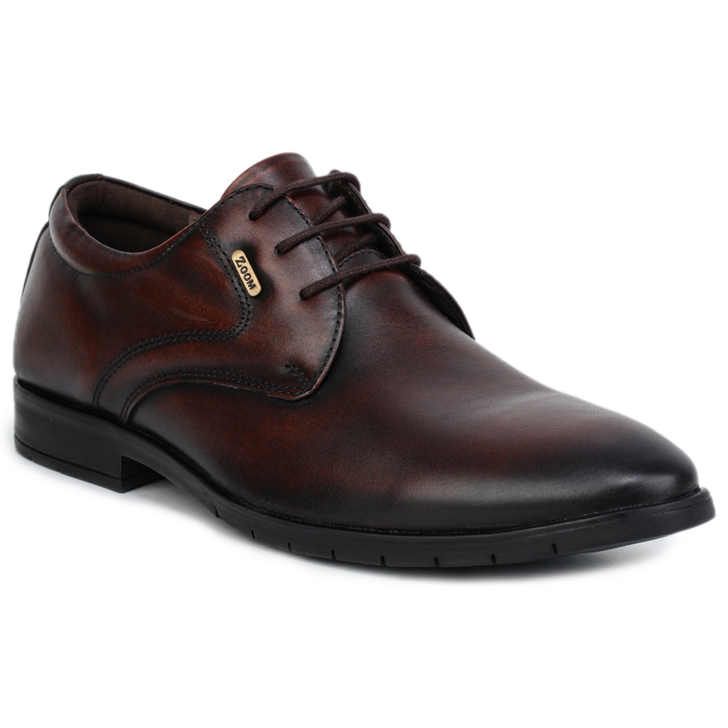 Men’s Genuine Leather Textured Lace-Up Casual Formal Shoes - 3281