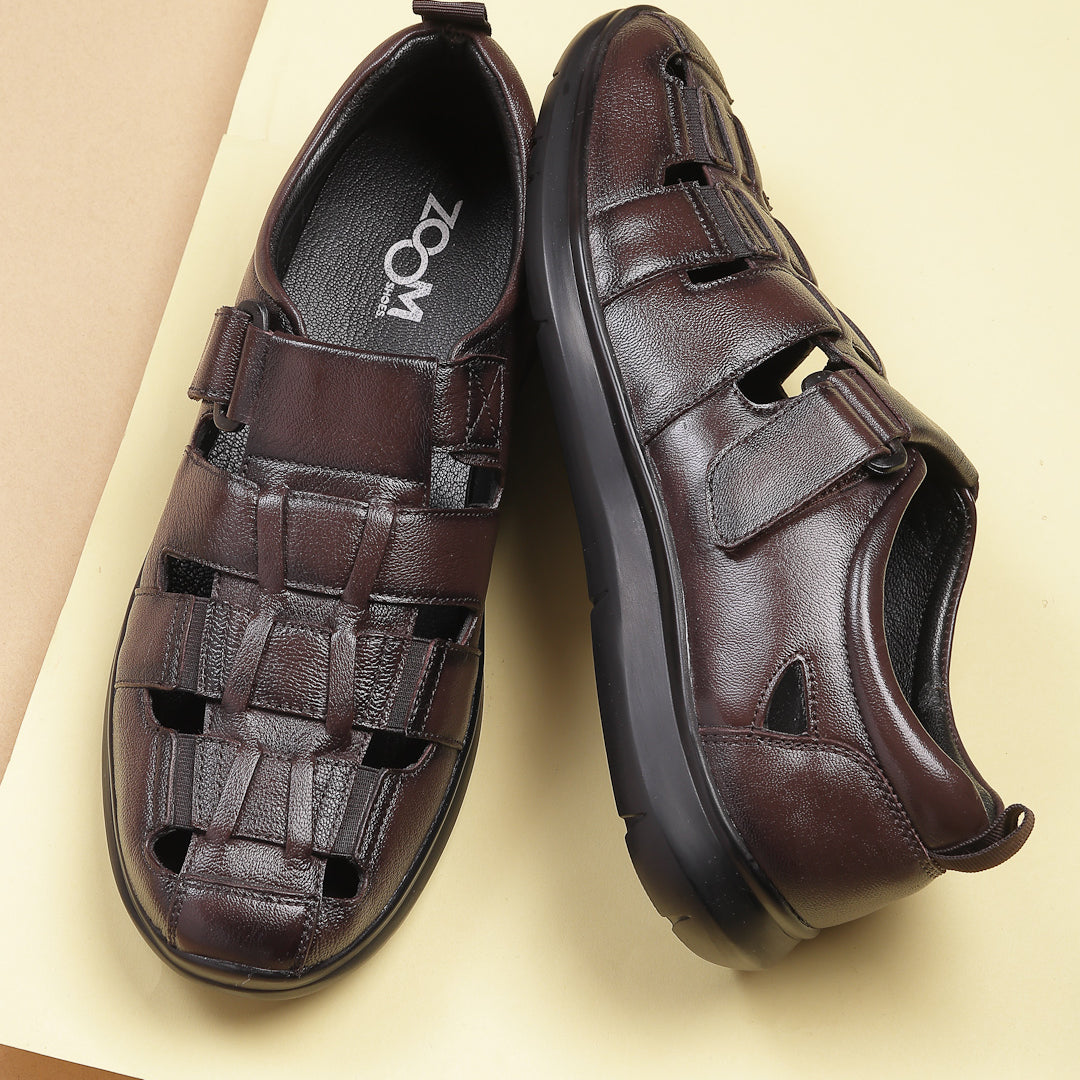 Men's Genuine Leather Casual Slip-On Shoes - 1277 - image 11