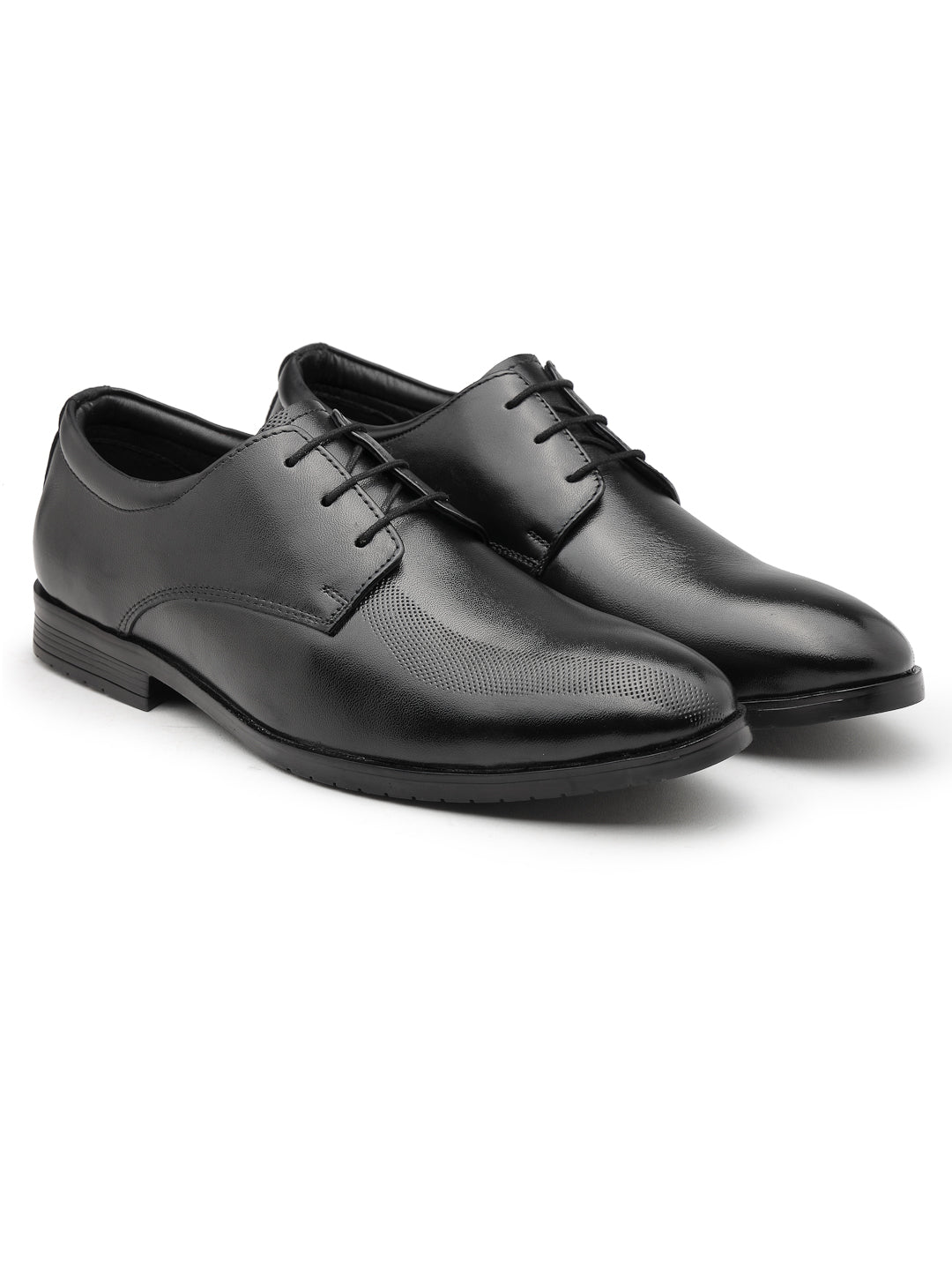 Men's Genuine Leather Derby Formal Shoes - 3287 - image 7