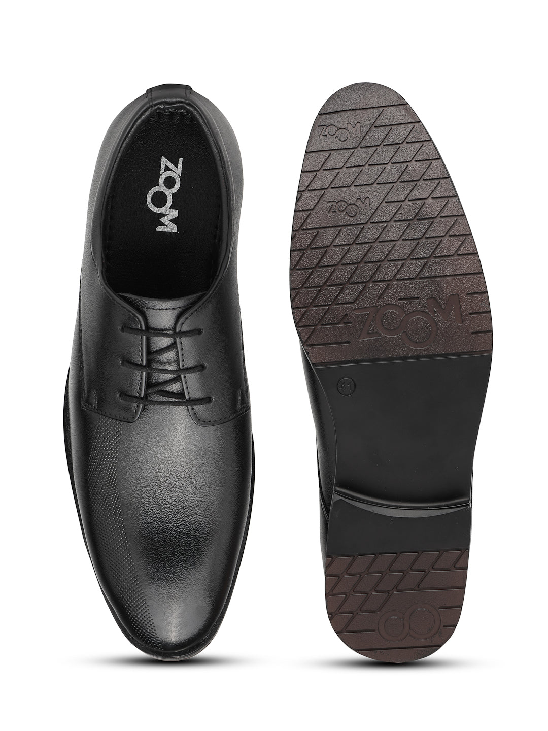 Men's Genuine Leather Derby Formal Shoes - 3287 - image 10