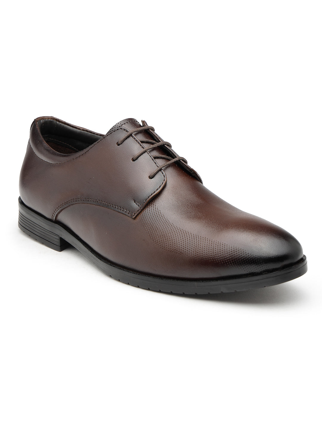 Men's Genuine Leather Derby Formal Shoes - 3287 - image 15