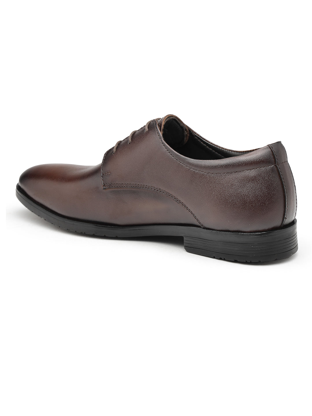 Men's Genuine Leather Derby Formal Shoes - 3287 - image 18
