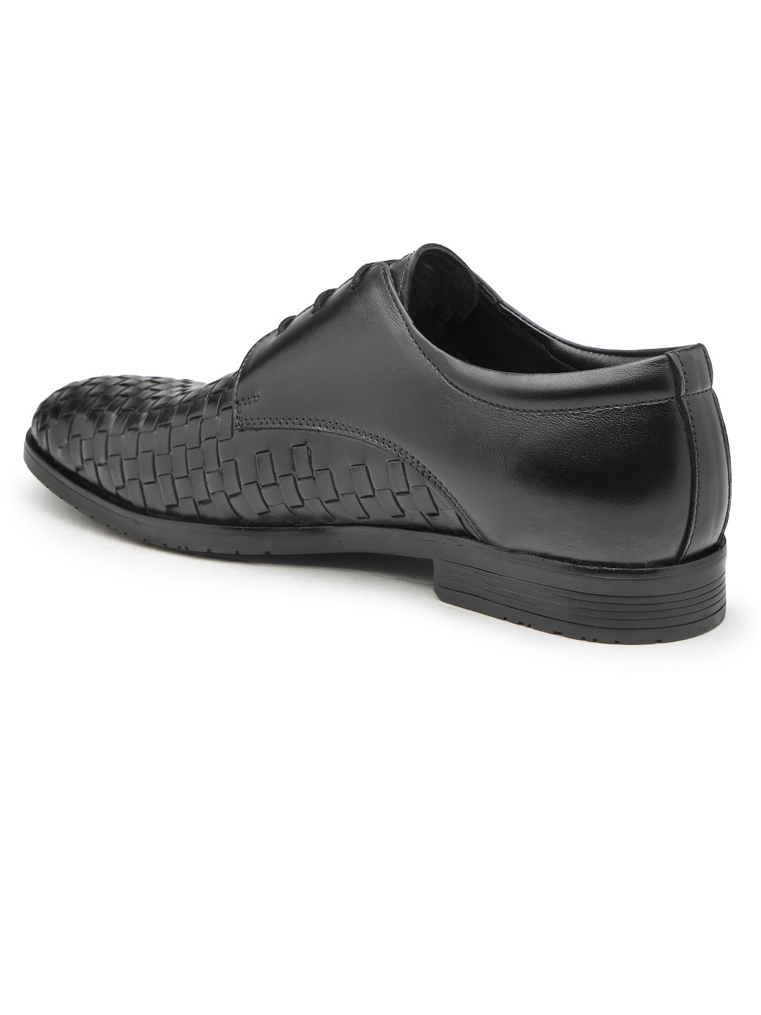 Men's Genuine Leather Derby Formal Shoes - 3292 - image 8