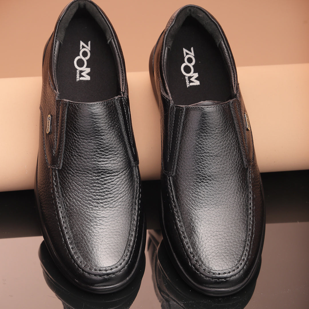 Men's Genuine Leather Casual Slip-On Shoes - 3313 - image 1