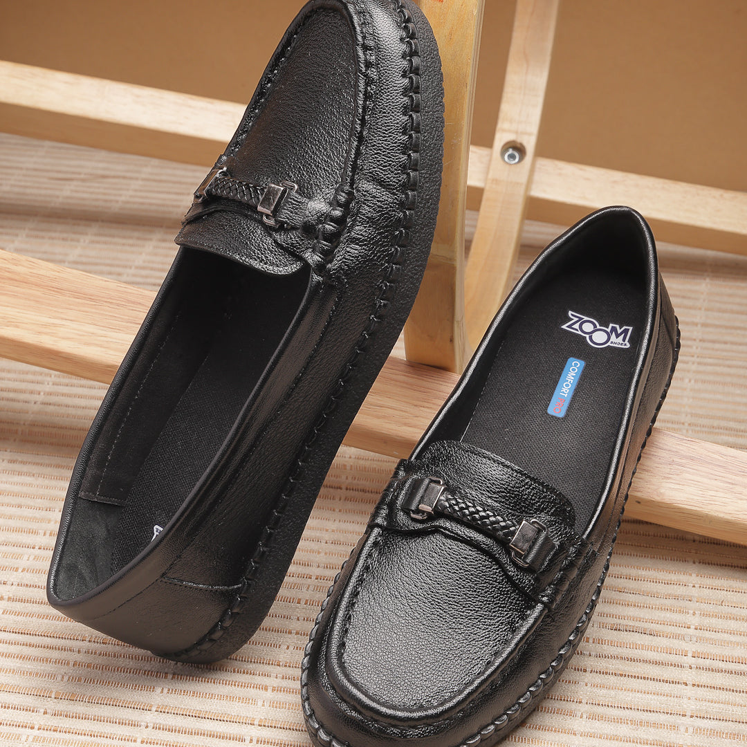 Women's Genuine Leather Bellies - 4015 - image 1