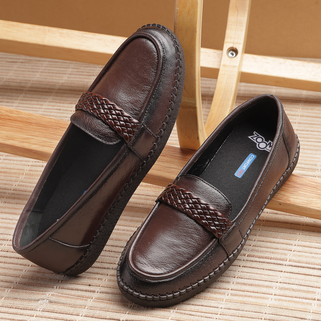 Women's Genuine Leather Bellies - 4025 - image 10