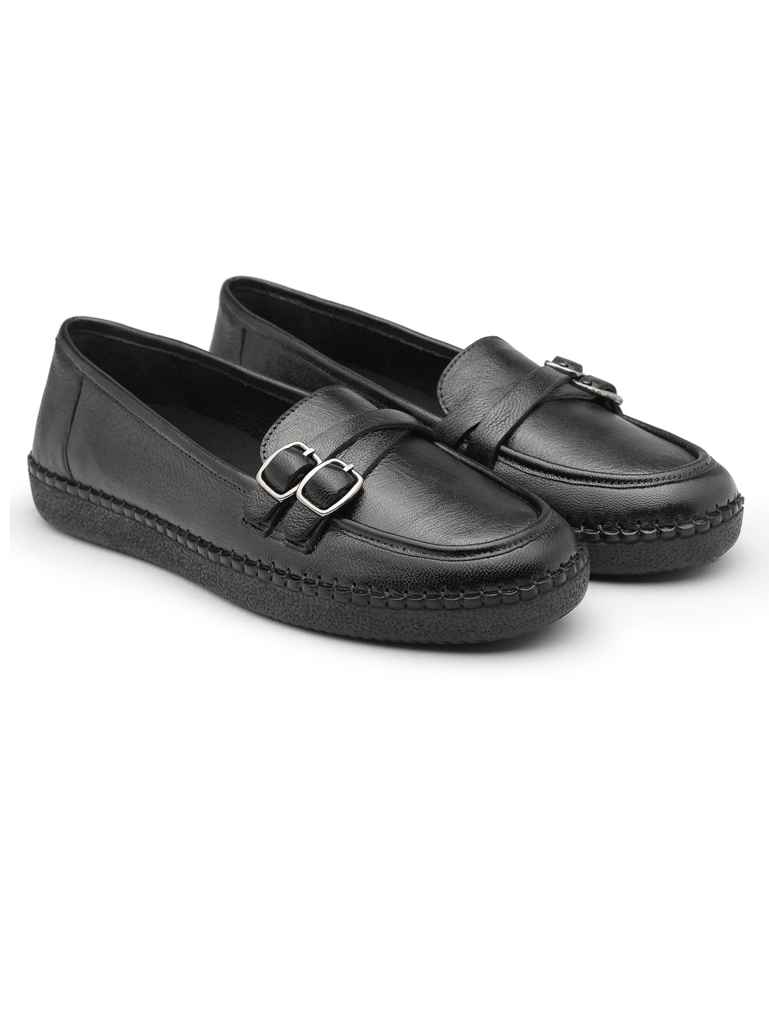 Women's Genuine Leather Bellies - 4031 - image 5