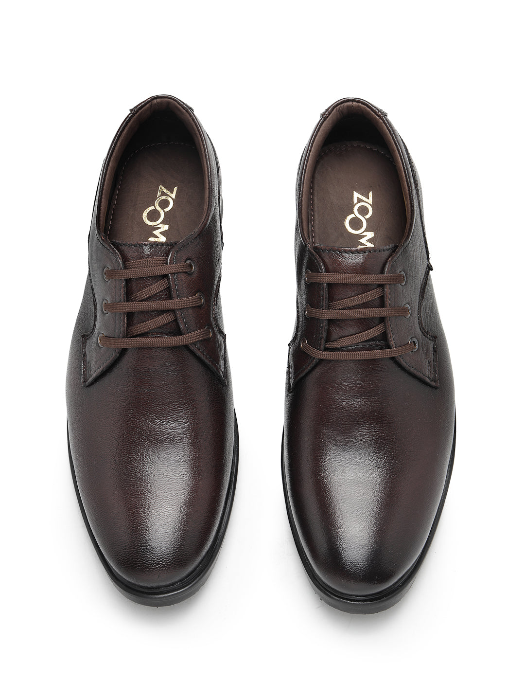 Men's Genuine Leather Derby Formal Shoes - B71 - image 12