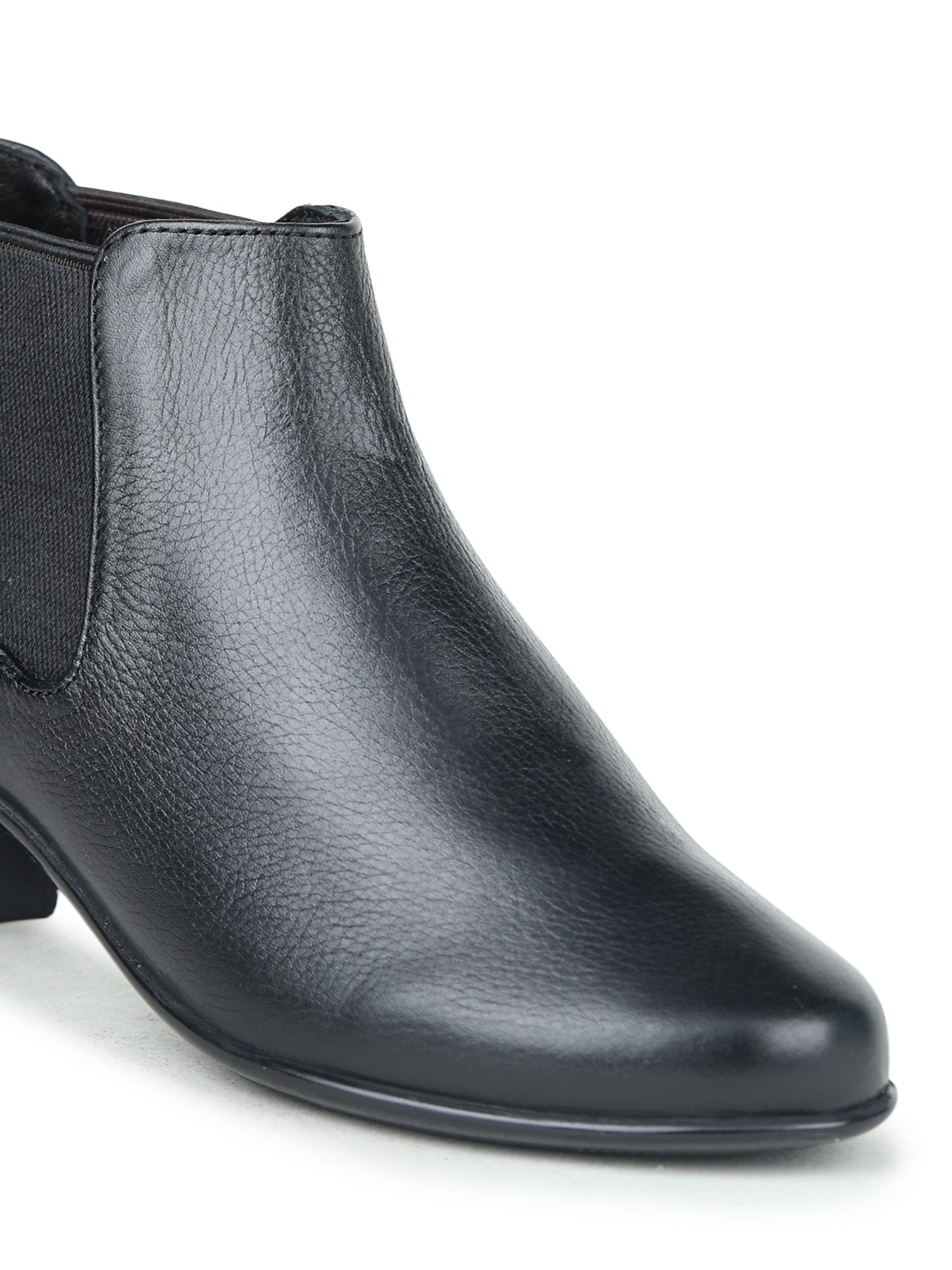 Women's Genuine Leather Ankle Boots - L-061 - image 5