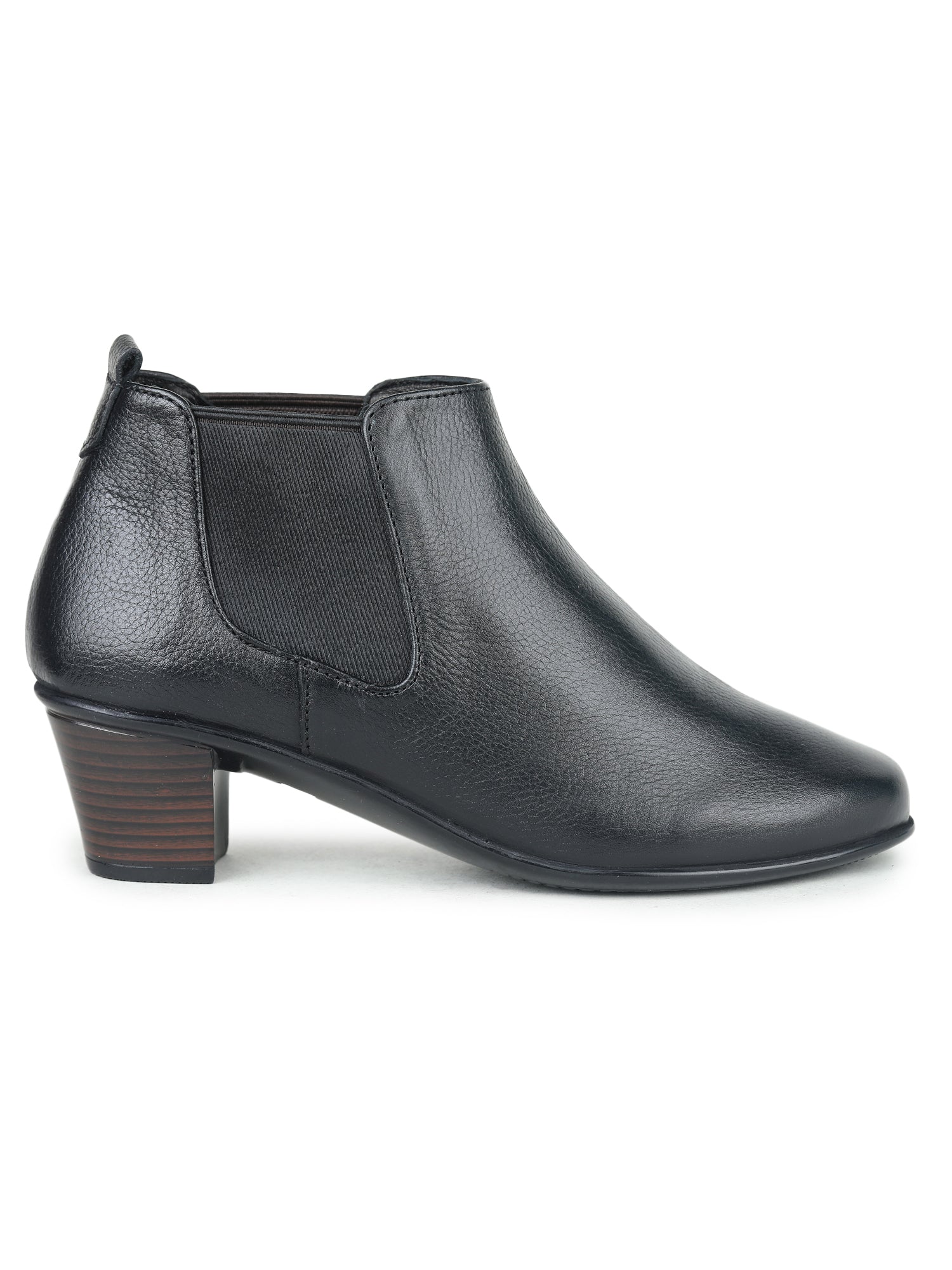 Women's Genuine Leather Ankle Boots - L-061 - image 6