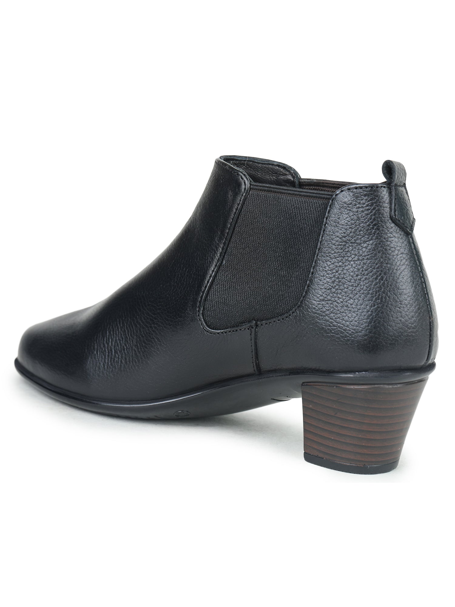 Women's Genuine Leather Ankle Boots - L-061 - image 7