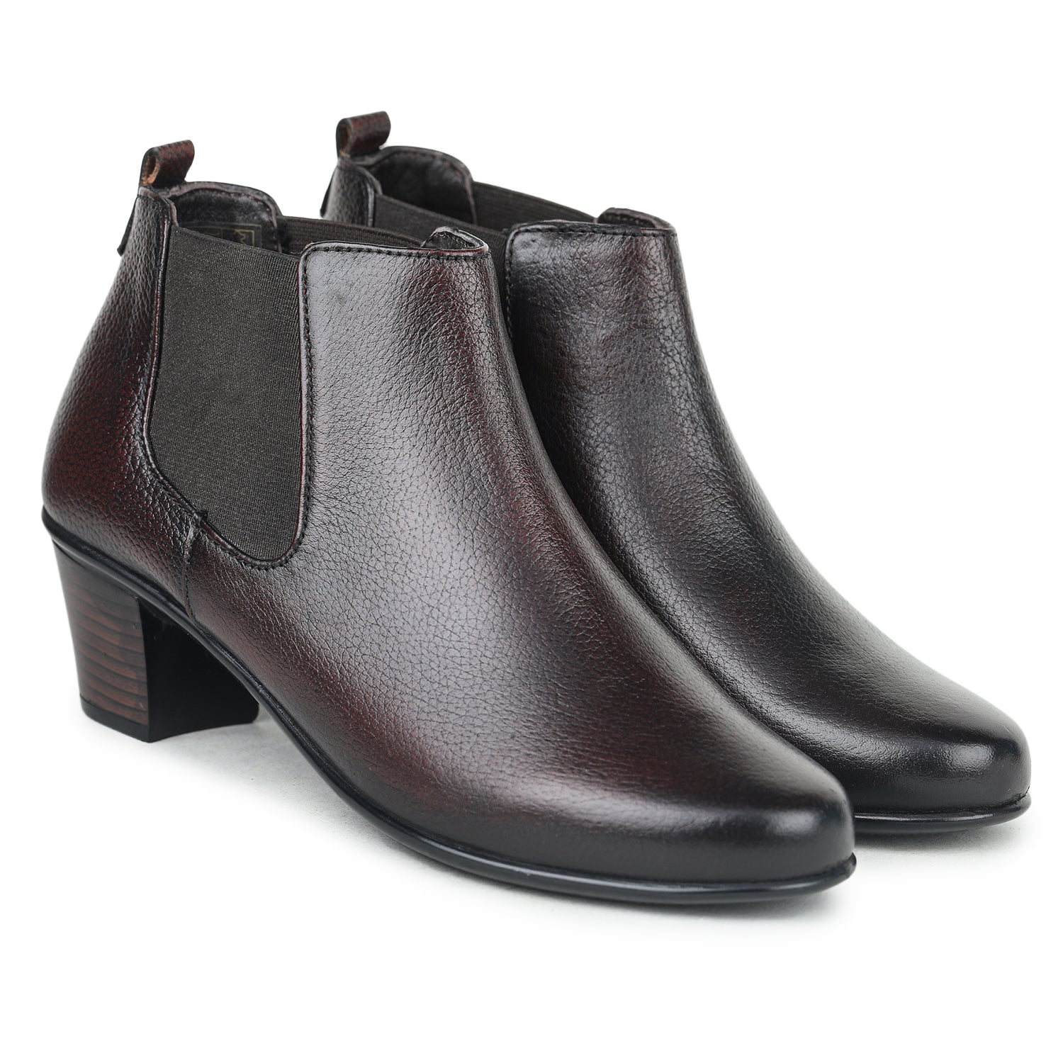 Women's Genuine Leather Ankle Boots - L-061 - image 12
