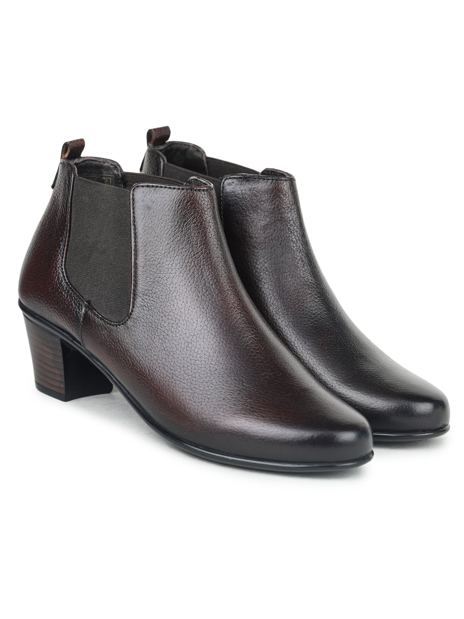 Women's Genuine Leather Ankle Boots - L-061 - image 12