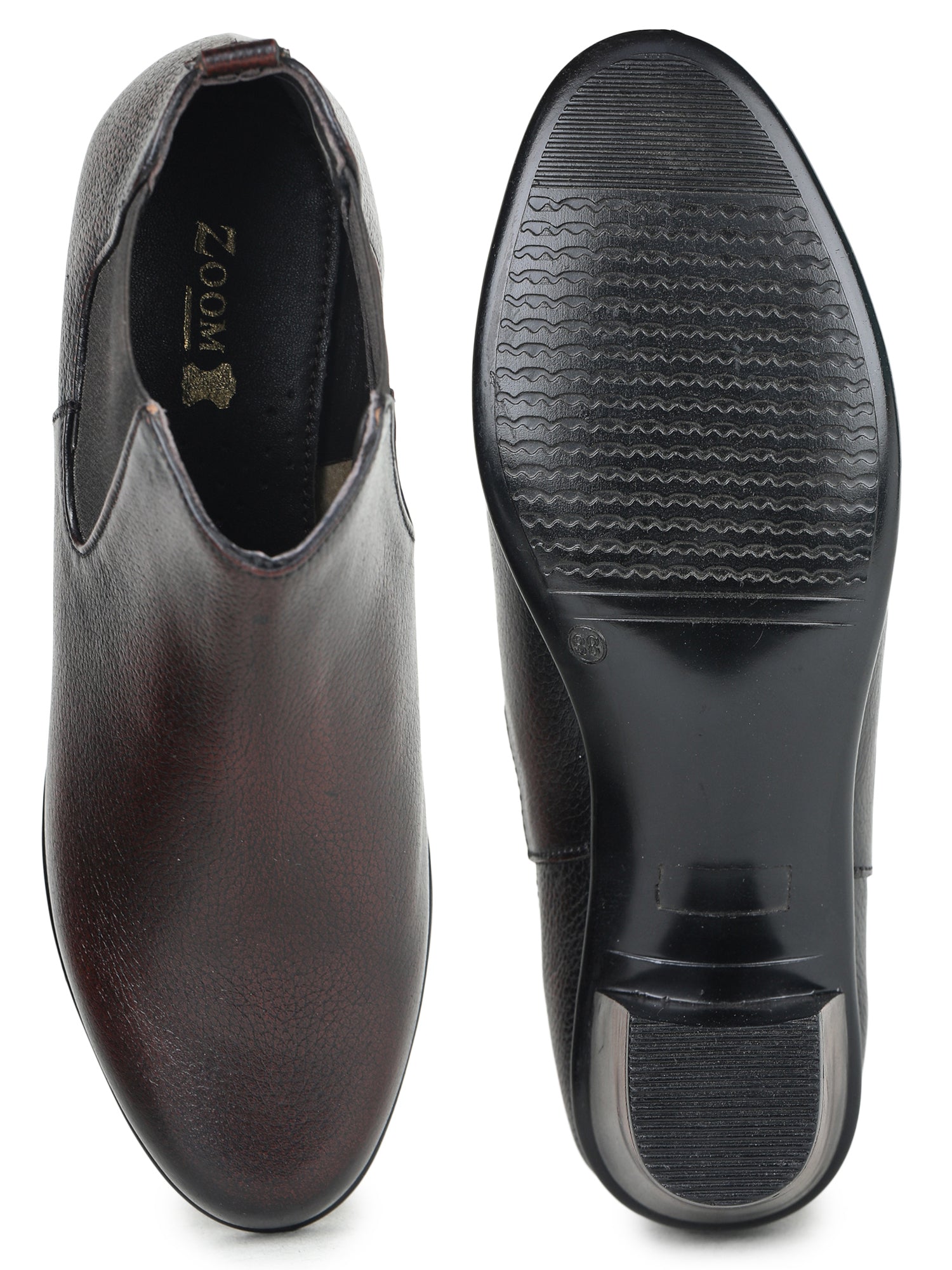 Women's Genuine Leather Ankle Boots - L-061 - image 22