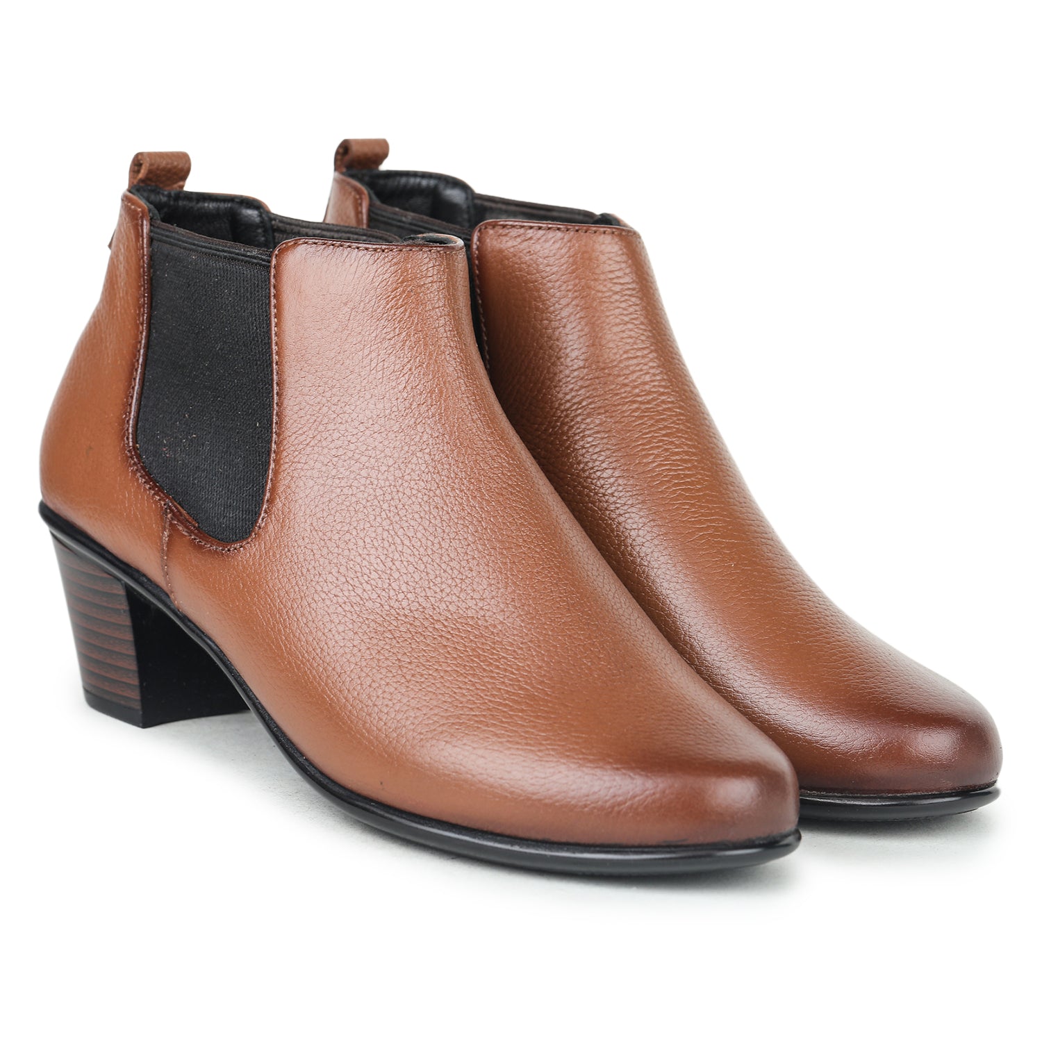 Women's Genuine Leather Ankle Boots - L-061 - image 23