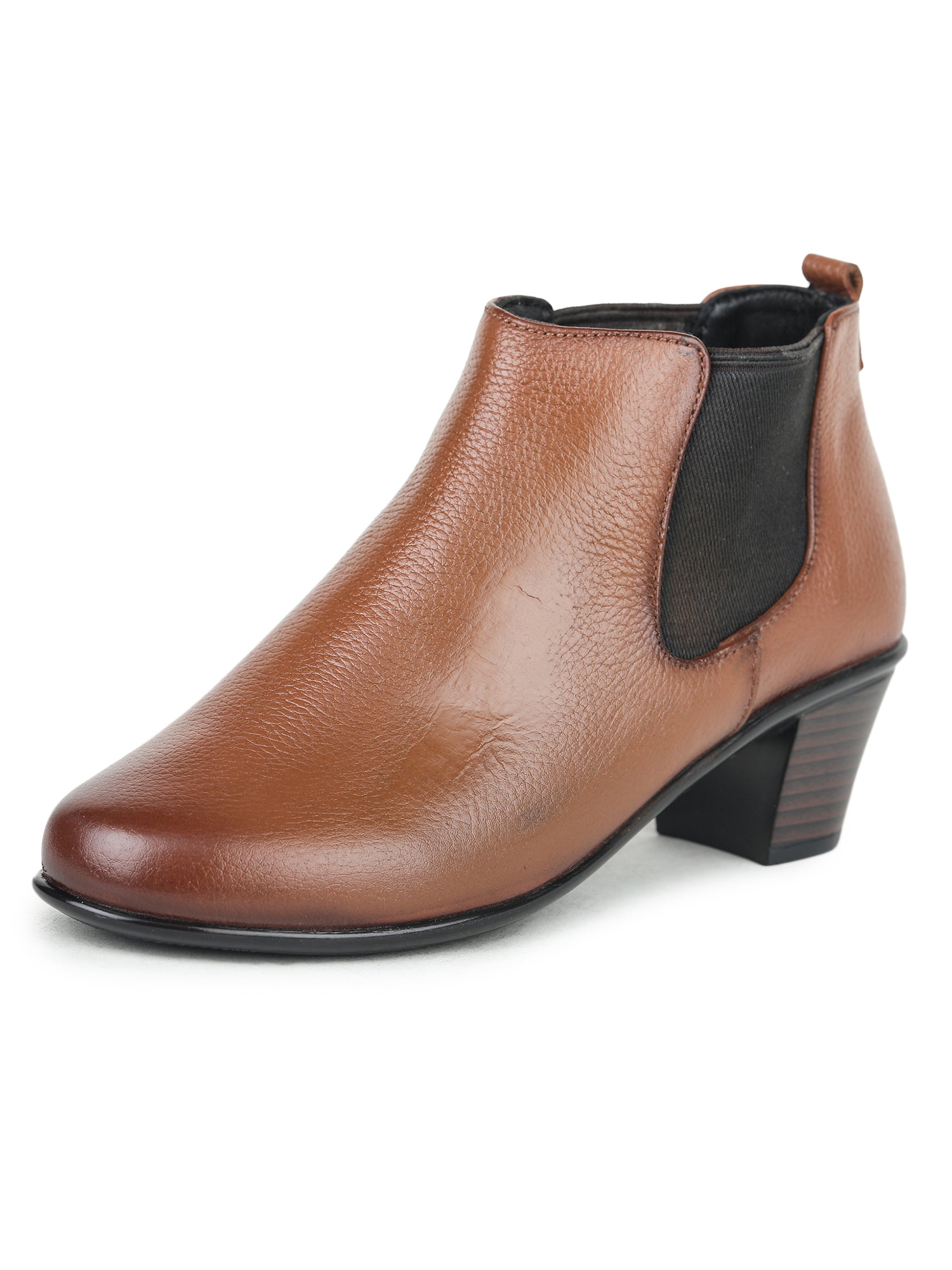 Women's Genuine Leather Ankle Boots - L-061 - image 30