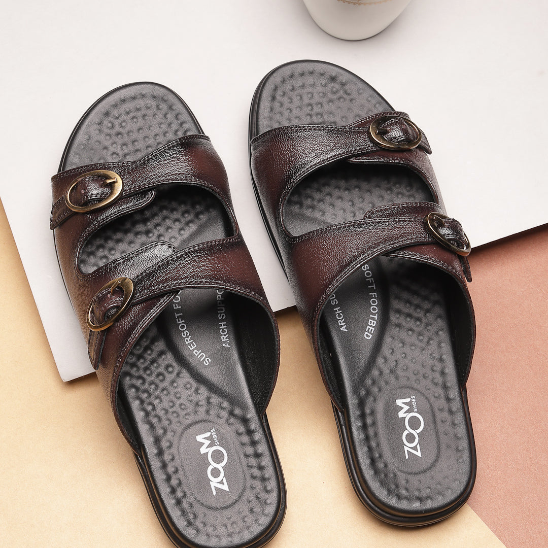 Women's Genuine Leather Juttis - L400 - image 11