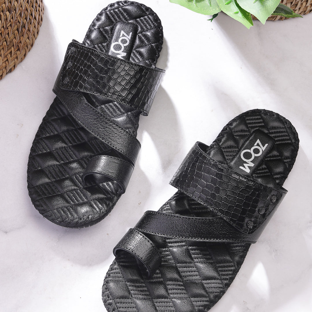 Men's Genuine Leather Casual Slip-On Shoes - PD02 - image 1