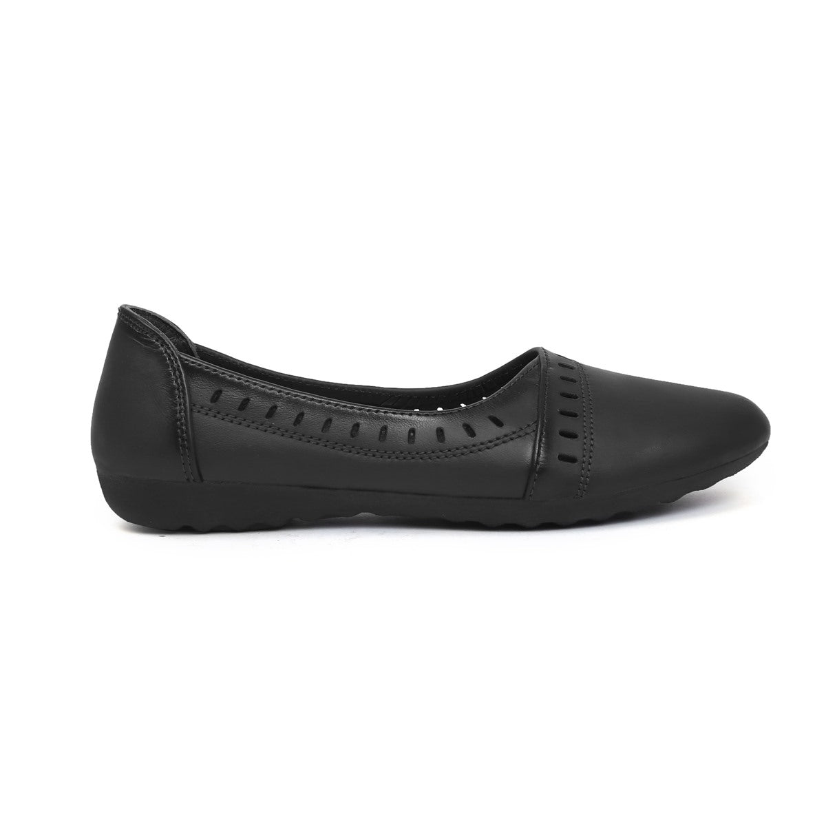 Black Flat Bellies for Women_1