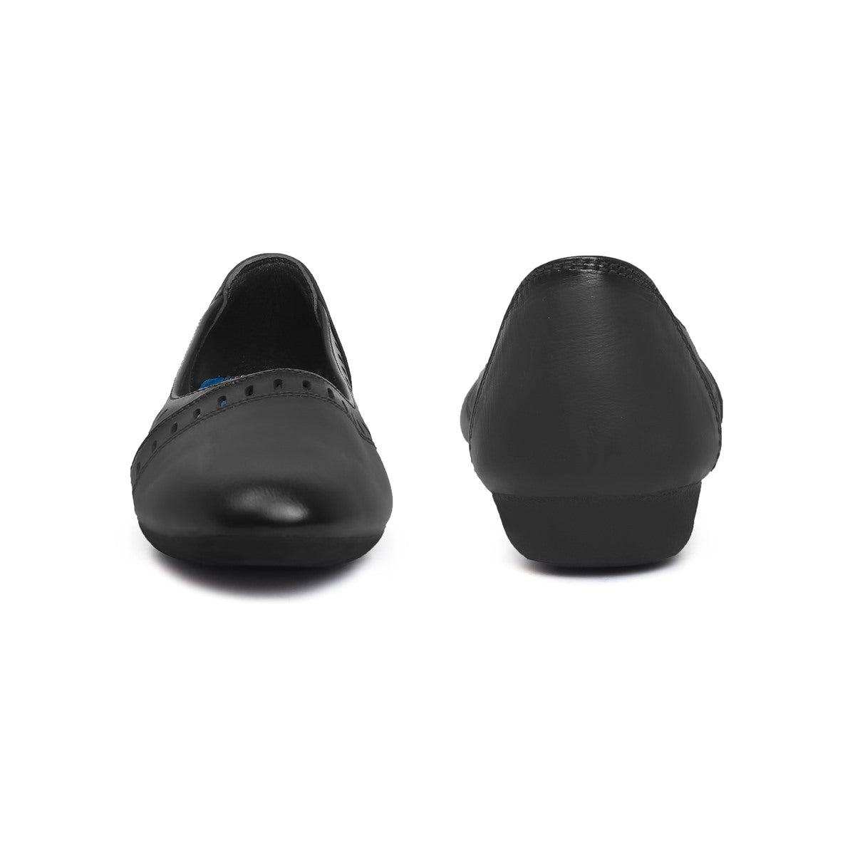 Black Flat Bellies for Women_2