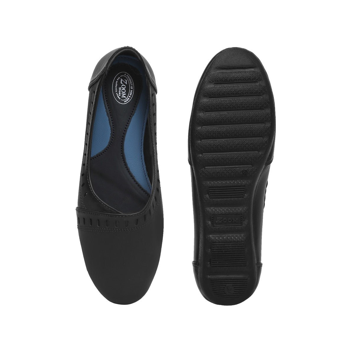 Black Flat Bellies for Women_3