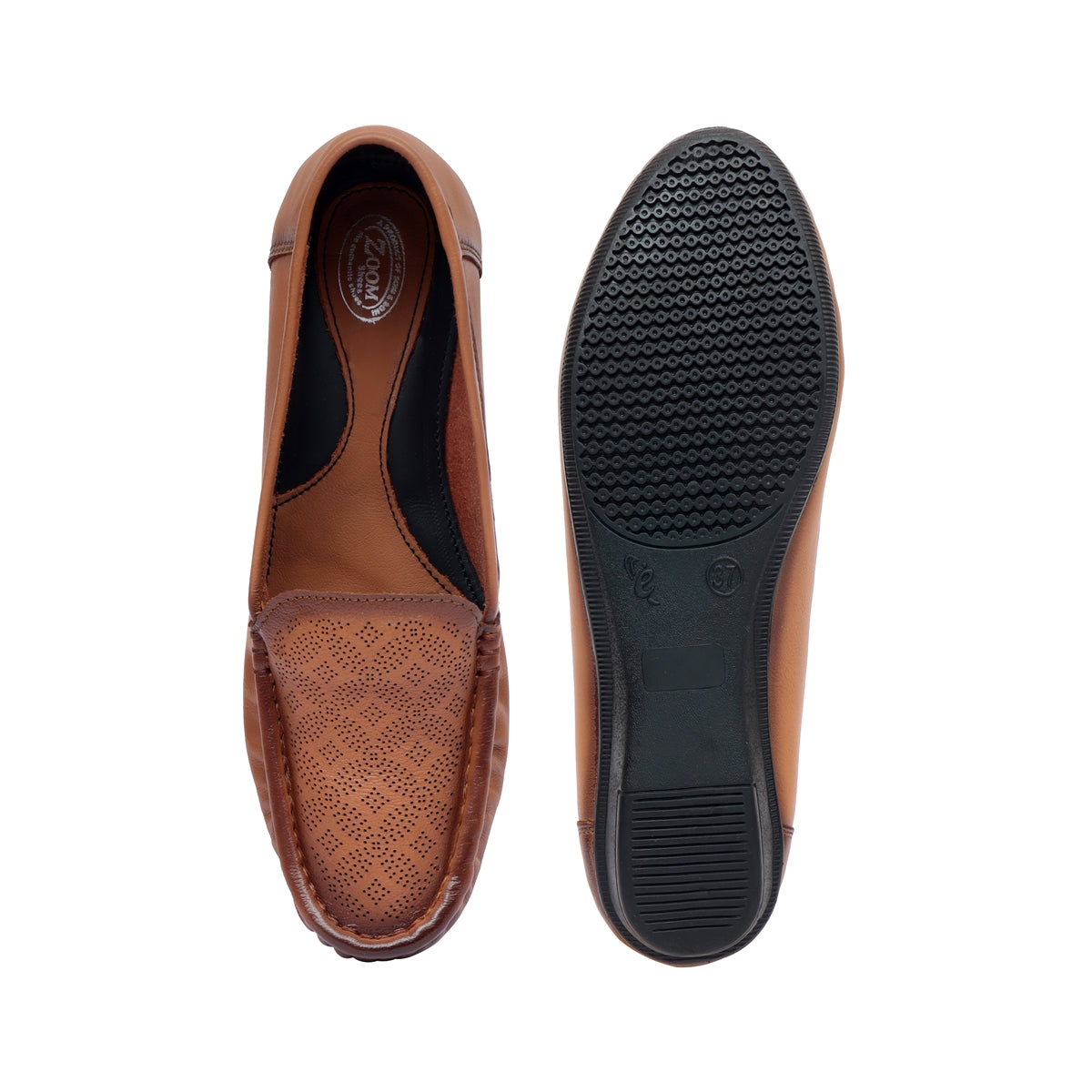 Stella Belly Shoes for Women Beige_3