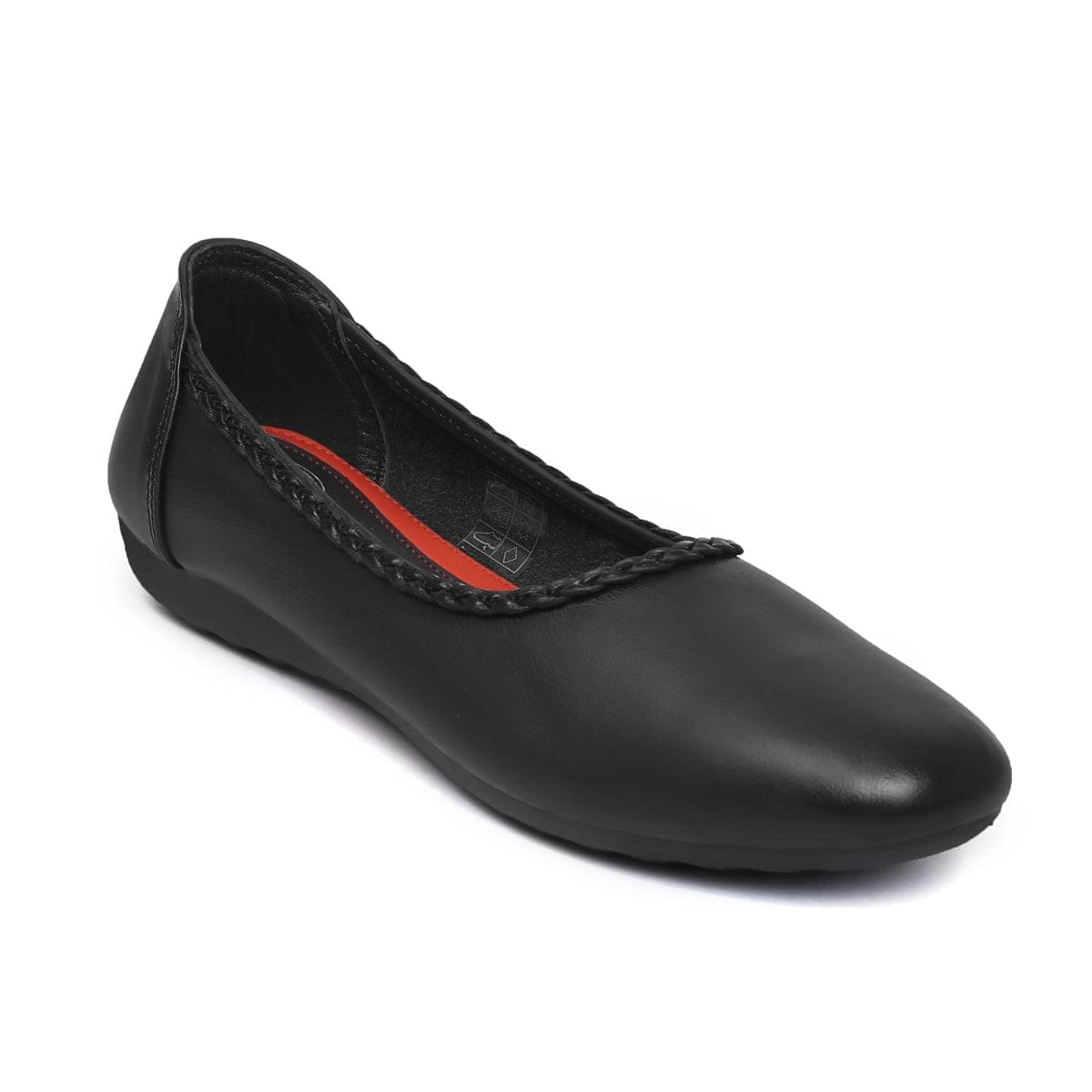Casual Leather Bellies for Women VN 06 2 UK 2 Black