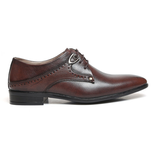 Mens Brown Brogue Shoes_ZS1