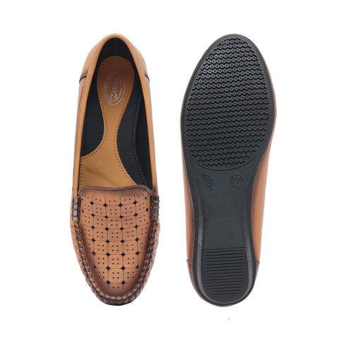 Slip on Shoes for Women Beige_3