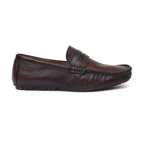 Men’s Genuine Leather Loafers BT - 36_brown1